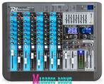 Mengpaneel, 12-Kanalen Mixer Professionele Analoog PDM-S1204, Info@marbeco.nl, Power Dynamics, Nieuw, Overige instrumenten