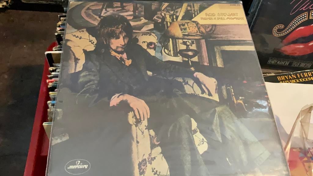 Rod Stewart. Never a dull moment, Ophalen of Verzenden, Zo goed als nieuw, 12 inch, Poprock