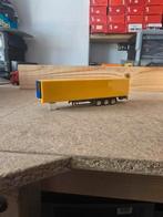 992 herpa koeloplegger geel blauw, Ophalen of Verzenden, Zo goed als nieuw, Bus of Vrachtwagen, Herpa