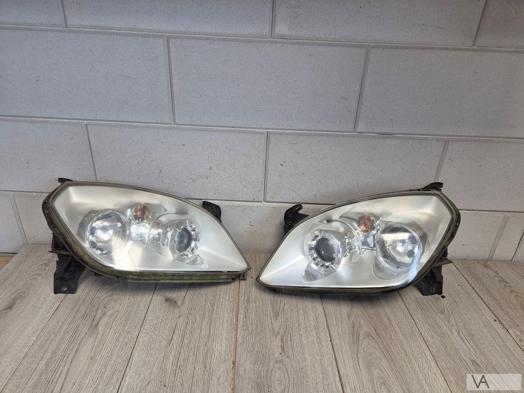 Opel Tigra Twintop 2004 -2010 koplamp links zilver ribbel, Ophalen of Verzenden, Gebruikt, Opel