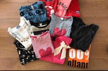 Kledingpakket t-shirts maat 122/128  beschikbaar voor biedingen