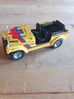 Burago Jeep - Geel, Hobby en Vrije tijd, Modelauto's | 1:24, Ophalen of Verzenden, Gebruikt, Auto, Bburago