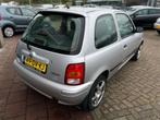 Nissan Micra 1.3 SE N-CVT Automaat - APK: 10-2026! - A/C, Auto's, Gebruikt, Zwart, 4 cilinders, Origineel Nederlands