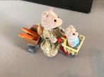 Sylvanian families, moeder en baby op de fiets, Verzamelen, Ophalen of Verzenden, Zo goed als nieuw, Poppenhuis
