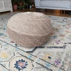 Ikea Sandared Poef Beige - Zo goed als nieuw, Ophalen, Minder dan 50 cm, Rond, Zo goed als nieuw