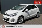 Kia Rio 1.2 CVVT DynamicLine | Navi | Camera | Cruise, Stof, Gebruikt, 4 cilinders, Wit