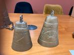 Set van 2 vintage bellen, Ophalen of Verzenden, Brons