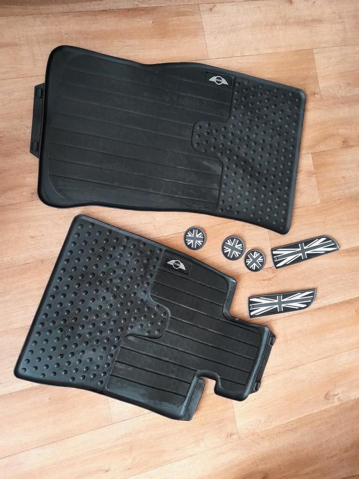 Mini Cooper Vloermatten + Bekerhouder Onderzetters, Auto diversen, Automatten, Ophalen of Verzenden