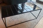 Zuiver Glazed Salontafel Zwart (Loods5), Huis en Inrichting, 100 tot 150 cm, Zo goed als nieuw, Metaal, Minder dan 50 cm