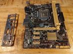Asus H81M-PLUS Socket 1150 mATX Moederbord, Refurbished, DDR3, Ophalen of Verzenden, Micro-ATX