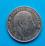 Herdenkingsmunt Frankrijk 1 franc 1988, Postzegels en Munten, Munten | Europa | Niet-Euromunten, Ophalen of Verzenden