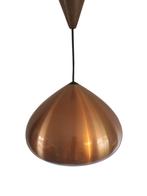 Prachtige vintage Jo Hammerborg design F & M Dania hanglamp, Huis en Inrichting, Lampen | Hanglampen, Ophalen of Verzenden, Gebruikt