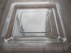 Glazen ovenschaal/bakplaat 40x37cm, Ophalen, Zo goed als nieuw