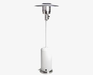 Boretti terrasverwarmer wit incl. beschermhoes beschikbaar voor biedingen