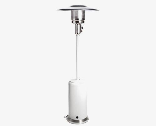 Boretti terrasverwarmer wit incl. beschermhoes, Tuin en Terras, Terrasverwarmers, Nieuw, Gas, Vloer, Ophalen of Verzenden