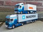 Tekno Bas van Buuren setje, Hobby en Vrije tijd, Modelauto's | 1:50, Ophalen of Verzenden, Zo goed als nieuw, Bus of Vrachtwagen