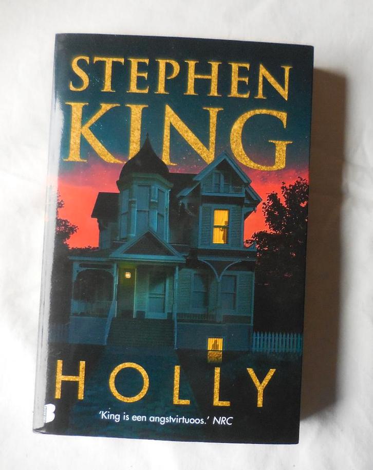 Stephen King	-	Holly, Boeken, Thrillers, Zo goed als nieuw, Amerika, Ophalen
