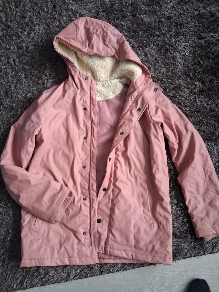 Hema gevoerde regenjas maat 158/164, Meisje, Ophalen of Verzenden, Zo goed als nieuw, Hema