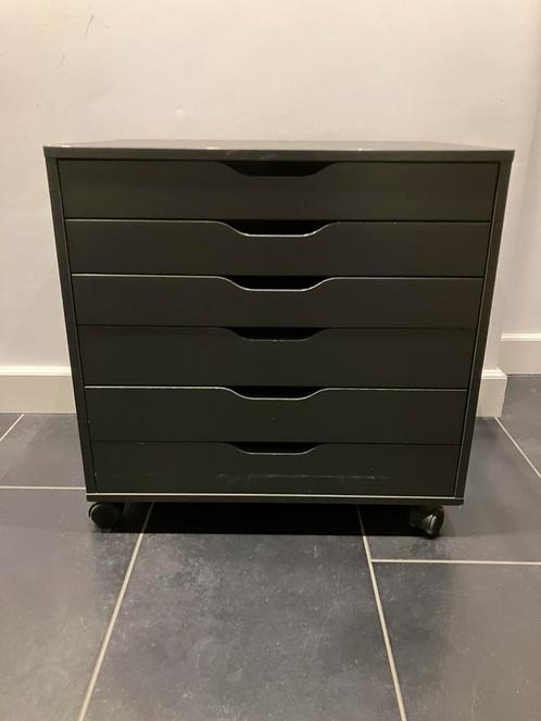 IKEA ALEX ladekast – grijs, op wieltjes, Huis en Inrichting, Kasten | Ladekasten, Gebruikt, Minder dan 100 cm, Minder dan 50 cm