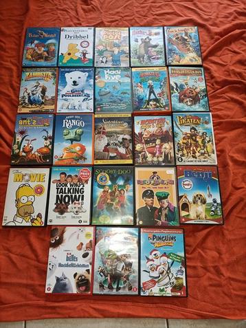 DVD Collectie - 23 kinderfilms beschikbaar voor biedingen