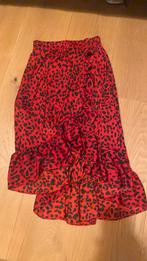 Alix the label rok mt S 36 rood zwart vaste overslag, Ophalen of Verzenden, Zo goed als nieuw, Maat 36 (S), Rood