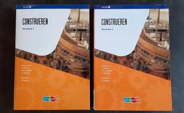 Technische boeken Construeren kernboek 1 en 2 beschikbaar voor biedingen