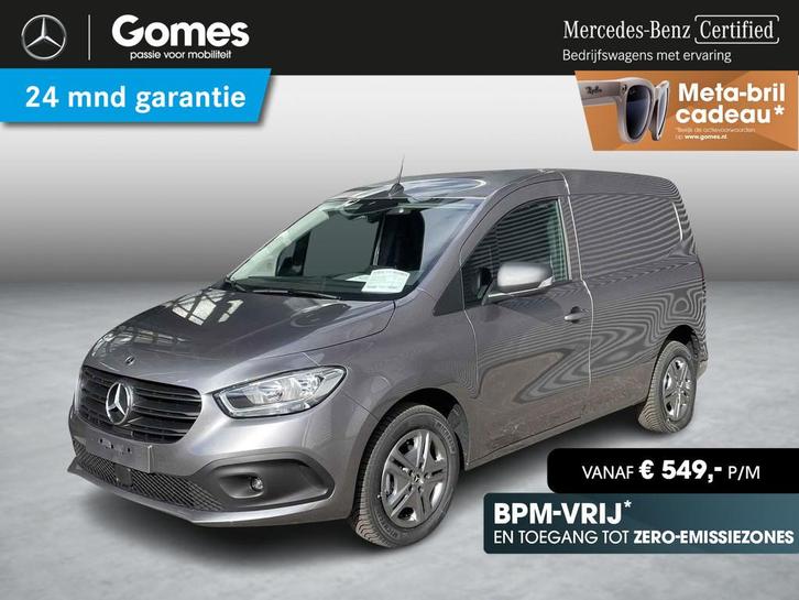 Mercedes-Benz Citan 108 CDI L1 Pro | Citan BPM-vrij kopen in, Auto's, Bestelauto's, Bedrijf, Te koop, Mercedes-Benz Certified