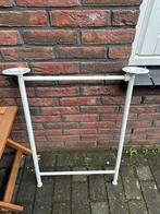 Spänd stalen tafelpoot wit, IKEA, 2 stuks, Ophalen, Tafelpoot, Minder dan 50 cm, 50 tot 100 cm