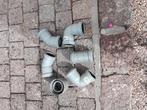Pvc hulp stukken 50 mm, Doe-het-zelf en Verbouw, Buizen en Afvoer, Ophalen, Nieuw, Pvc