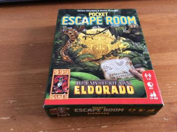 Pocket Escape Room, het mysterie van Eldorado. 999 games beschikbaar voor biedingen