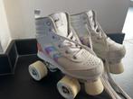 Rolschaatsen - Kinderen Quad 100 - Wit holographic - Maat 30, Ophalen of Verzenden, Gebruikt, Kinderen