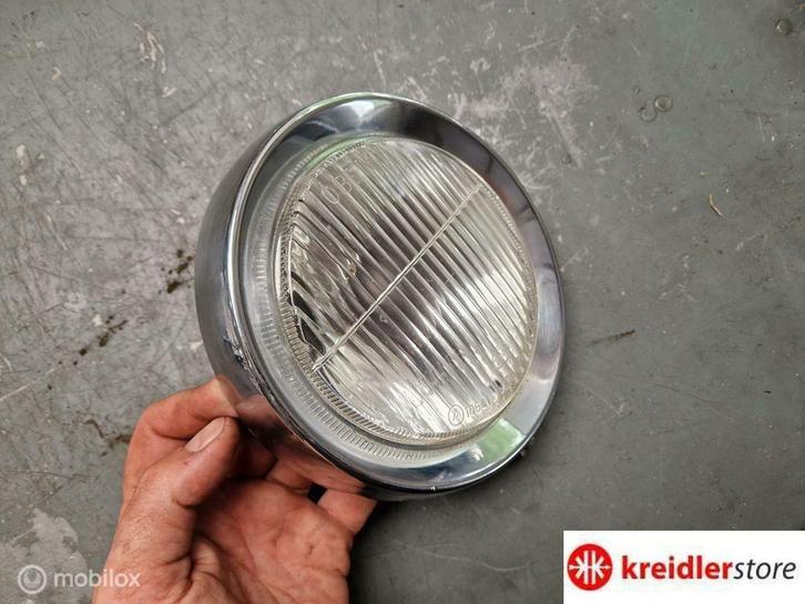 Kreidler koplamp unit origineel met OBEN Glas, Fietsen en Brommers, Brommeronderdelen | Kreidler, Gebruikt, Ophalen of Verzenden
