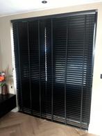 Zwarte jaloezieën 2 stuks Joe Benelli ca. 86x238 en 95x238, Ophalen, Gebruikt, 200 cm of meer, Zwart