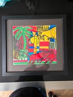 Corneille Zeefdruk 1995 - H/C 34/50 - Ingelijst, Antiek en Kunst, Kunst | Litho's en Zeefdrukken, Ophalen