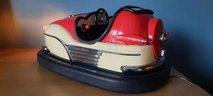 Vintage Botsauto Radio met Verlichting, Audio, Tv en Foto, Radio's, Gebruikt, Radio, Ophalen of Verzenden