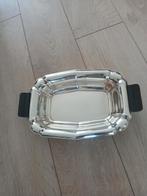 Verzilverde Wellner art deco schaal € 49,00, Ophalen of Verzenden