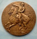 Poolse bronzen penning 1985, a. Poznanska, Ophalen of Verzenden