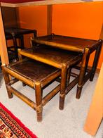 Vintage nesting set bijzettafels rotan manou, Ophalen