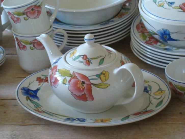 Servies, Engels, Woods & Son, ALPINE MEADOW, gaaf, Antiek en Kunst, Antiek | Servies los, Ophalen of Verzenden