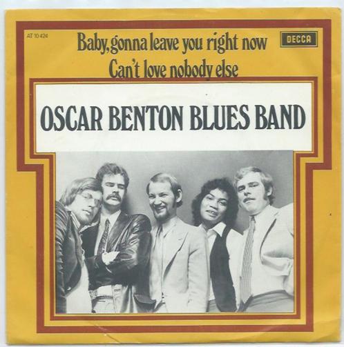Nederbeat- Oscar Benton Blues Band- Baby, gonna leave You, Cd's en Dvd's, Vinyl Singles, Gebruikt, Pop, Verzenden