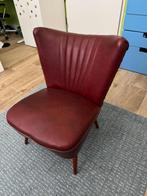 Vintage jaren ’50 fauteuil – rood – retro design, Ophalen