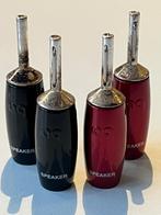 Audioquest 500 banaanpluggen zilver, Ophalen of Verzenden, Gebruikt, Minder dan 2 meter, Overige kabels