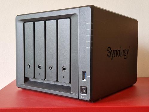 Synology NAS DS418 zonder harddisks, Computers en Software, NAS, Zo goed als nieuw, Ophalen of Verzenden