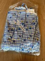 free people jurk wit/lichtblauw met bloemenprint maat m, Maat 38/40 (M), Blauw, Nieuw, Ophalen of Verzenden