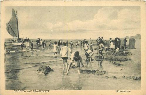 (388-452-025) Zandvoort Strandleven, Verzamelen, Ansichtkaarten | Nederland, Noord-Holland, Verzenden