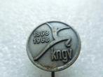 speldje Koninklijk Ned.Gymnastiek Verbond (KNGV) 100  jaar, Verzamelen, Speldjes, Pins en Buttons, Ophalen of Verzenden, Zo goed als nieuw