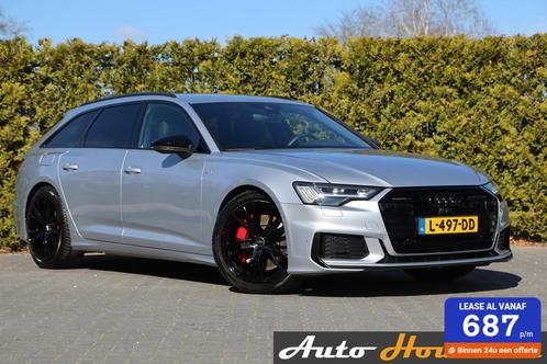 Audi A6 Avant 55 TFSI e 366 pk quattro Competition 3x sline, Auto's, Audi, Bedrijf, Te koop, A6, 360° camera, 4x4, ABS, Achteruitrijcamera