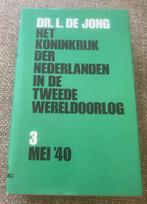 DR.L.De Jong Het Koninkrijk Der NL in WO lln Mei '40, Boeken, Nieuw, Ophalen of Verzenden, Dr. L. de Jong, Tweede Wereldoorlog