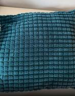 Kussensloop blauwgroen  40x40, Huis en Inrichting, Woonaccessoires | Kussens, Ophalen of Verzenden, Zo goed als nieuw, Vierkant