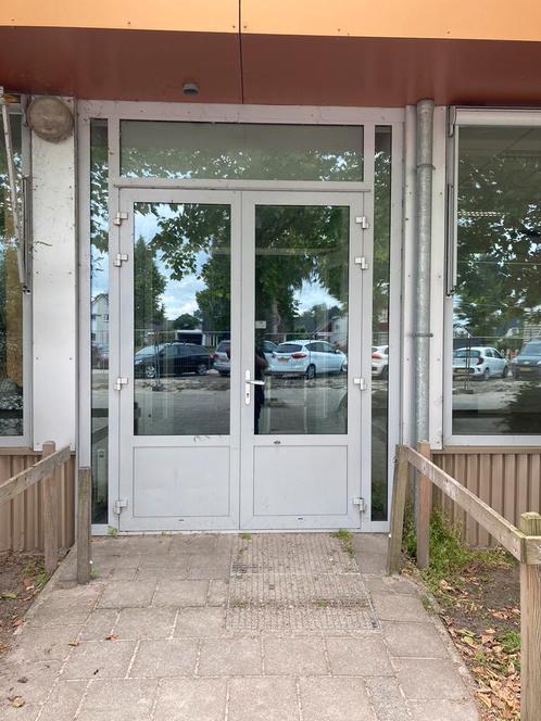 Dubbele deuren | hardhouten|aluminium | HR++glas | gebruikt, Doe-het-zelf en Verbouw, Kozijnen en Schuifpuien, Zo goed als nieuw